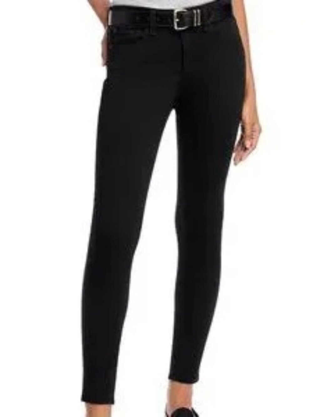 rag & bone Flexi Nina High Rise Jeans in Black